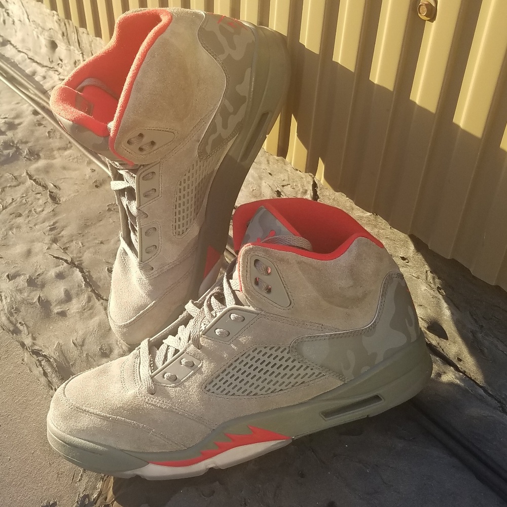 Jordan 5 Retro Stucco Camo